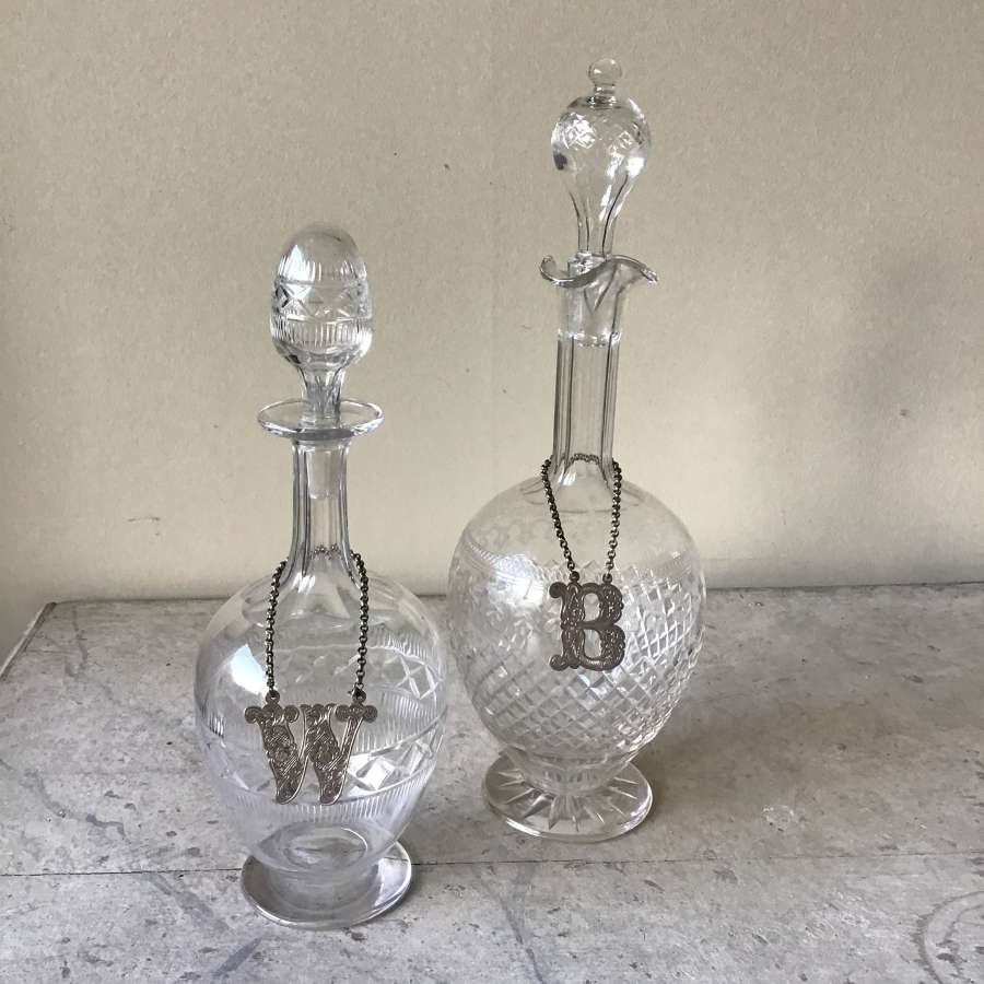 Silver decanter/wine accessories