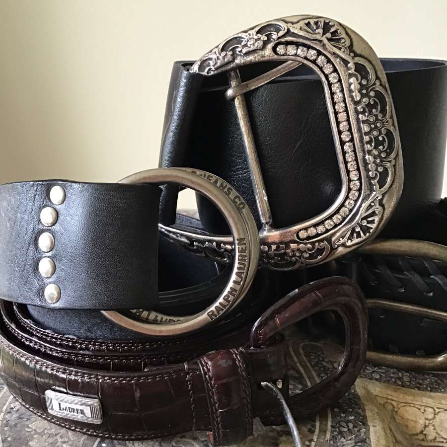 Vintage belts