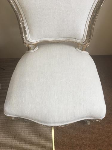 French 1880s set of dining chairs