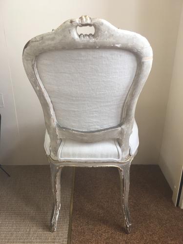 French 1880s set of dining chairs