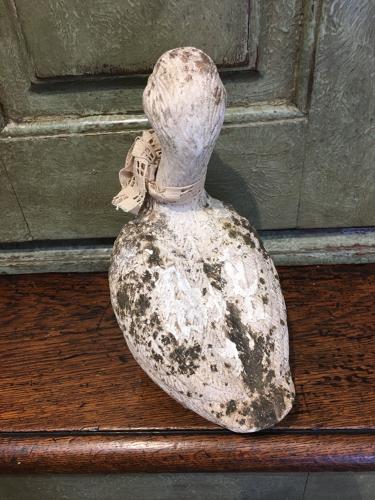 Small vintage duck for garden or home