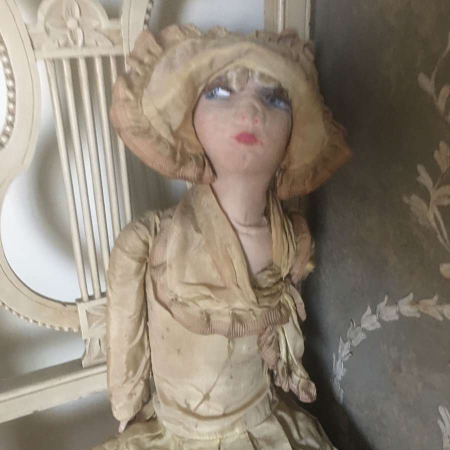 Antique French boudoir doll