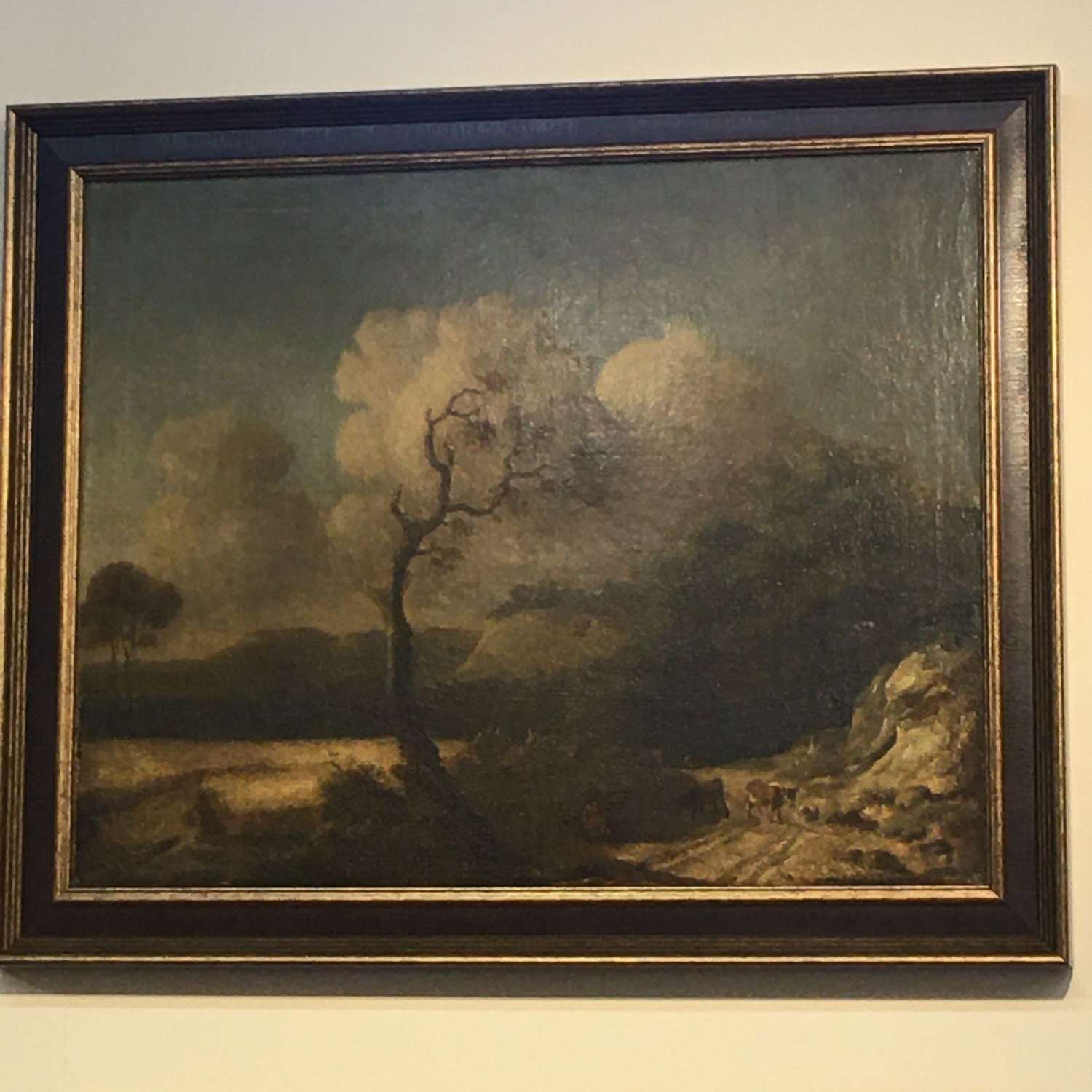 19th century landscape oil painting