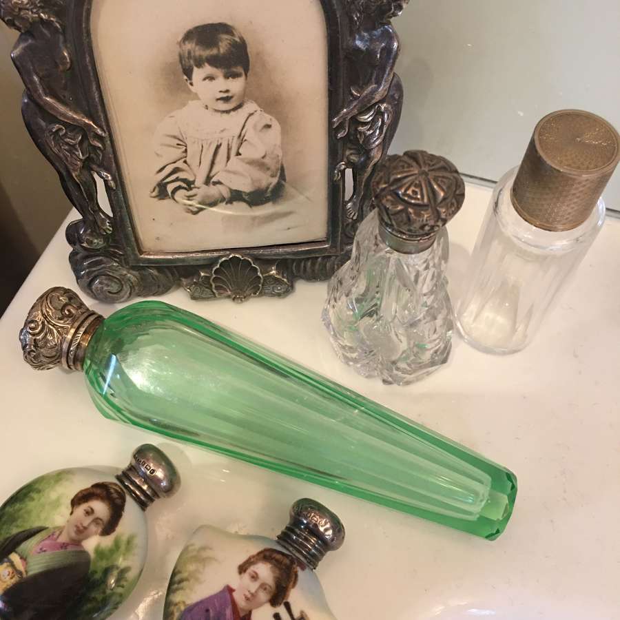 Antique perfume bottles always in stock