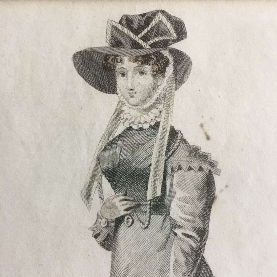 1826 print Of lady in ‘Walking Dress’