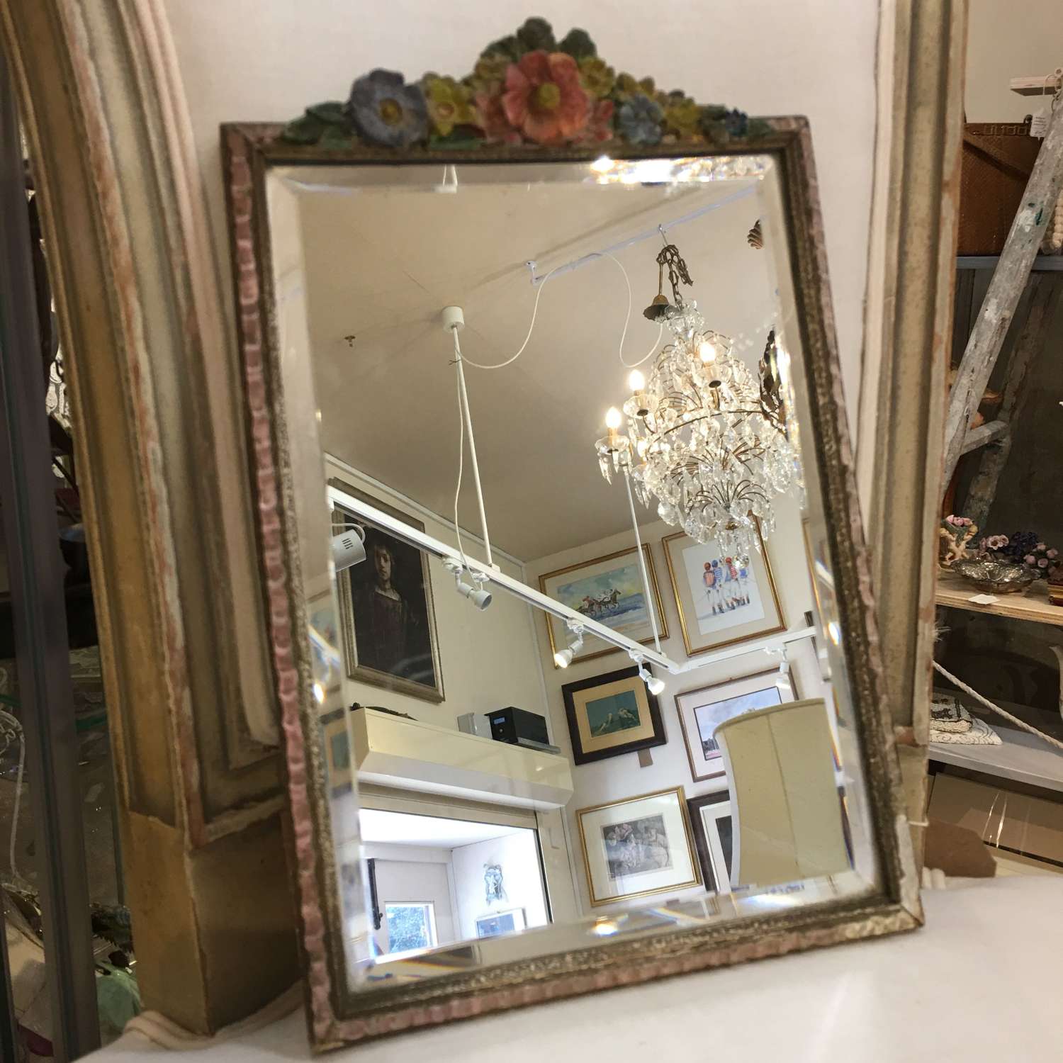 Vintage Barbola mirror