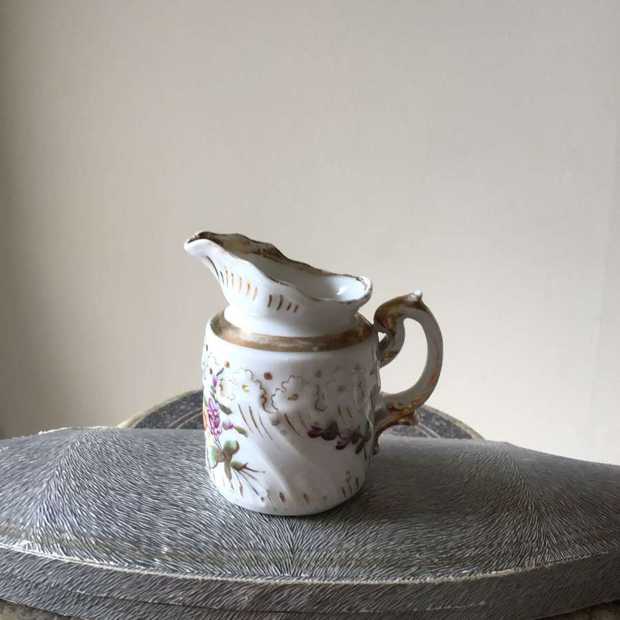 Victorian hand painted jug
