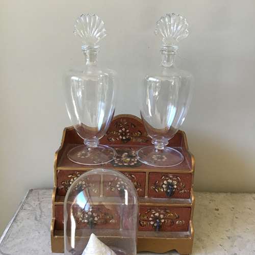 Florentine miniature chest of drawers