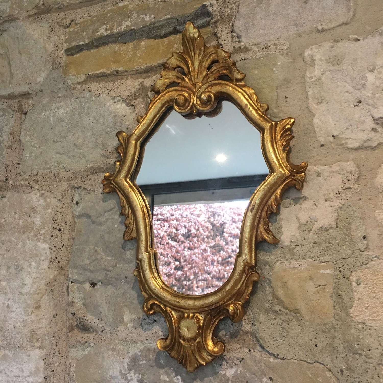Antique Florentine mirror in good condition