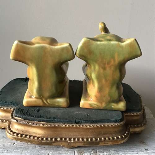 1930s Shorter & Son Ltd elephant bookends