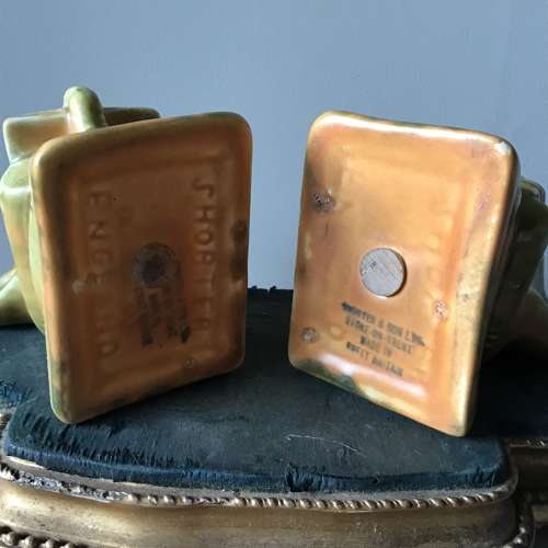 1930s Shorter & Son Ltd elephant bookends