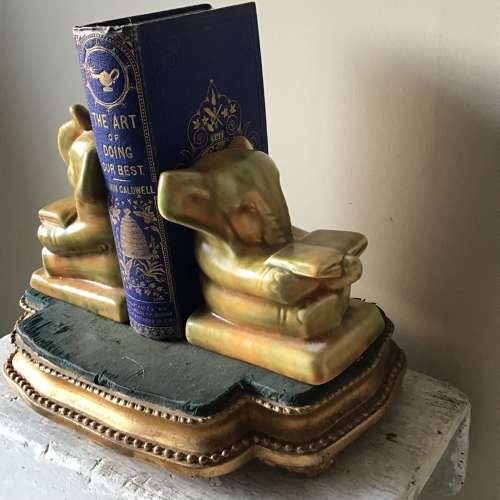 1930s Shorter & Son Ltd elephant bookends