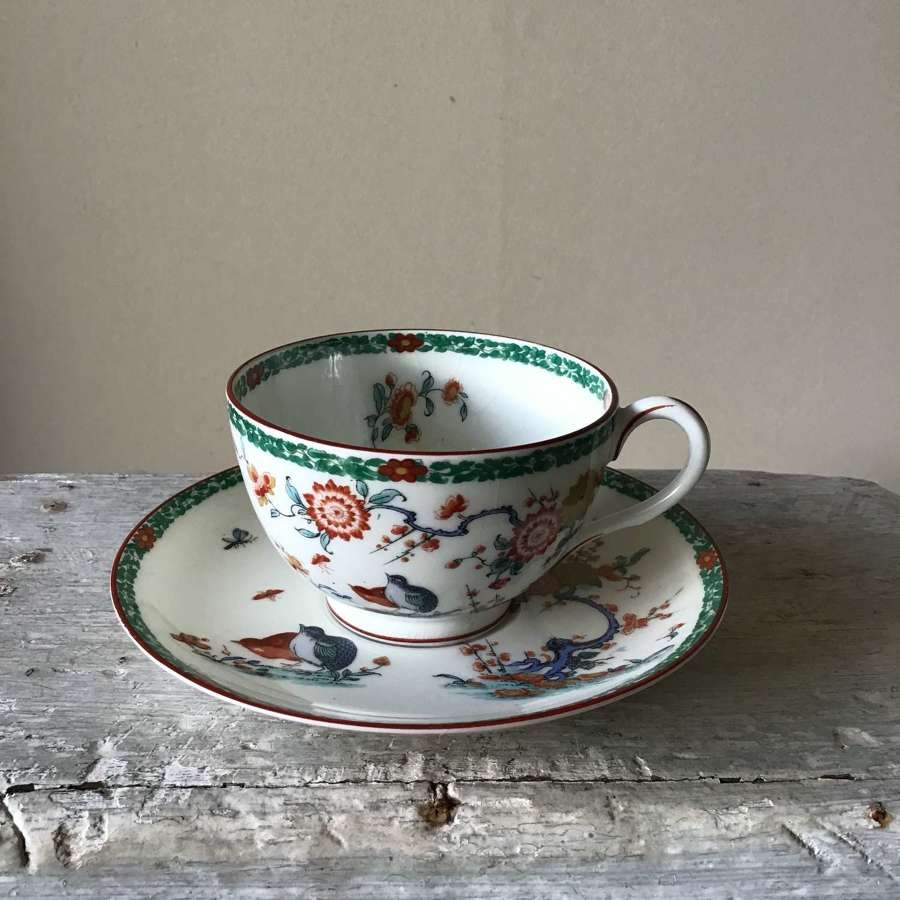 Royal Worcester Old Bow cup and saucer