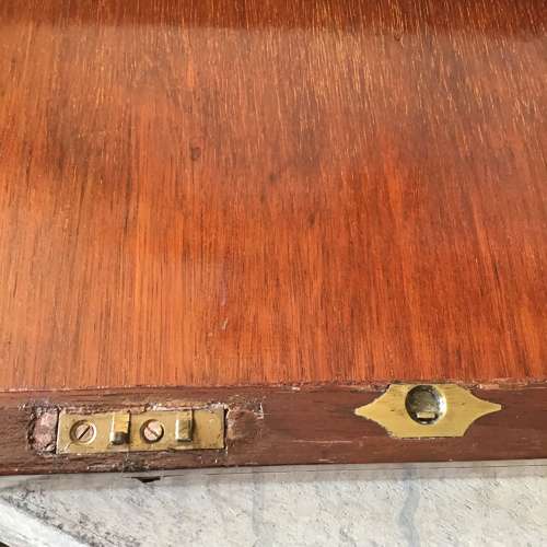 Antique 19th century mahogany veneer writing slope