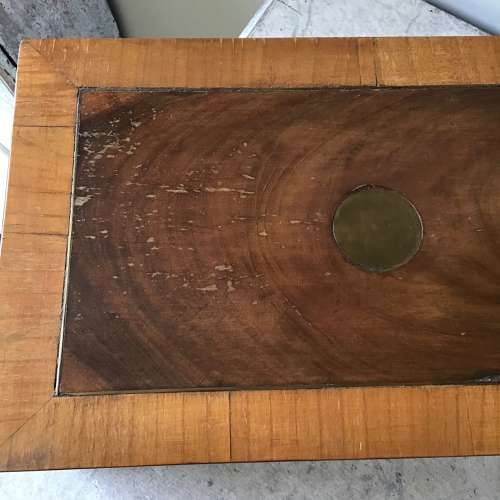 Antique 19th century mahogany veneer writing slope