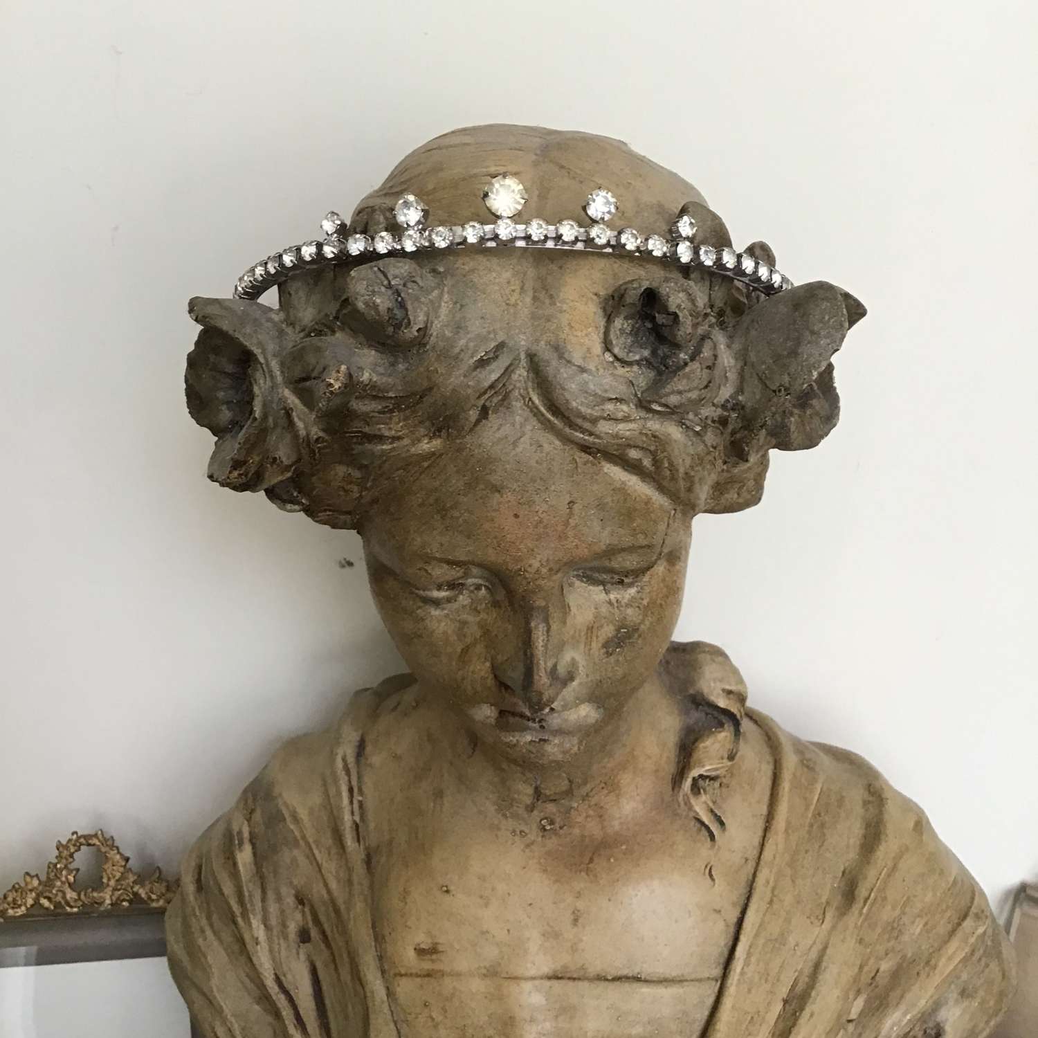Vintage paste tiara