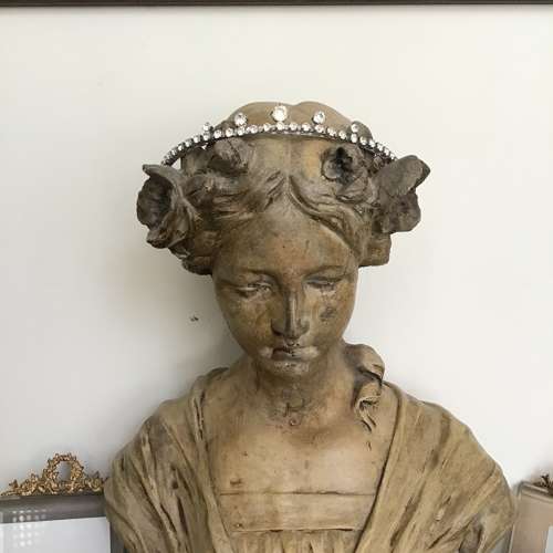Vintage paste tiara
