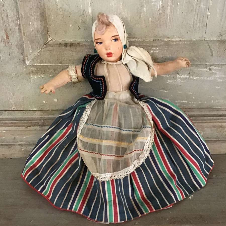Vintage 1930/40s Topsy Turvy doll