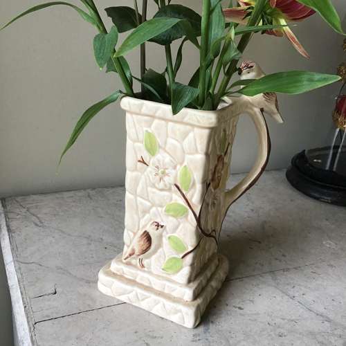 Vintage PPC bird jug/vase 1930s
