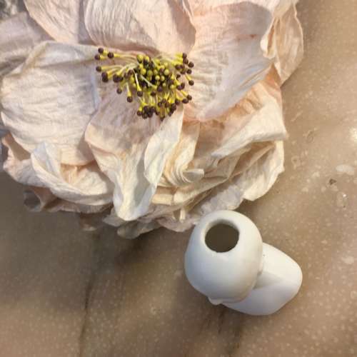Antique bisque doll head