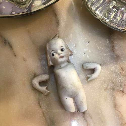 Antique bisque dolly a/f