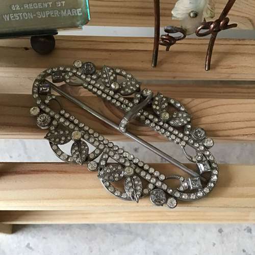 Antique paste buckle