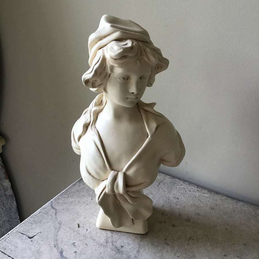 Mimi after the Raymond Pierre Dupont bust sculpted in the early 20thC
