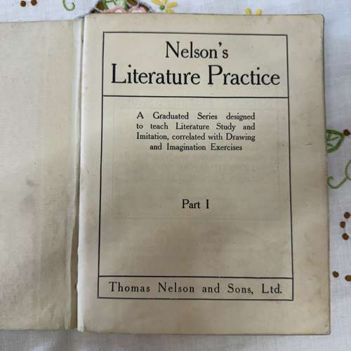 Nelson’s Literature Practice Part I
