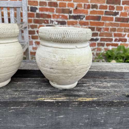 Hand crafted garden pots (small)