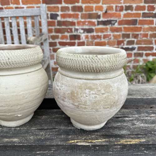 Hand crafted garden pots (small)