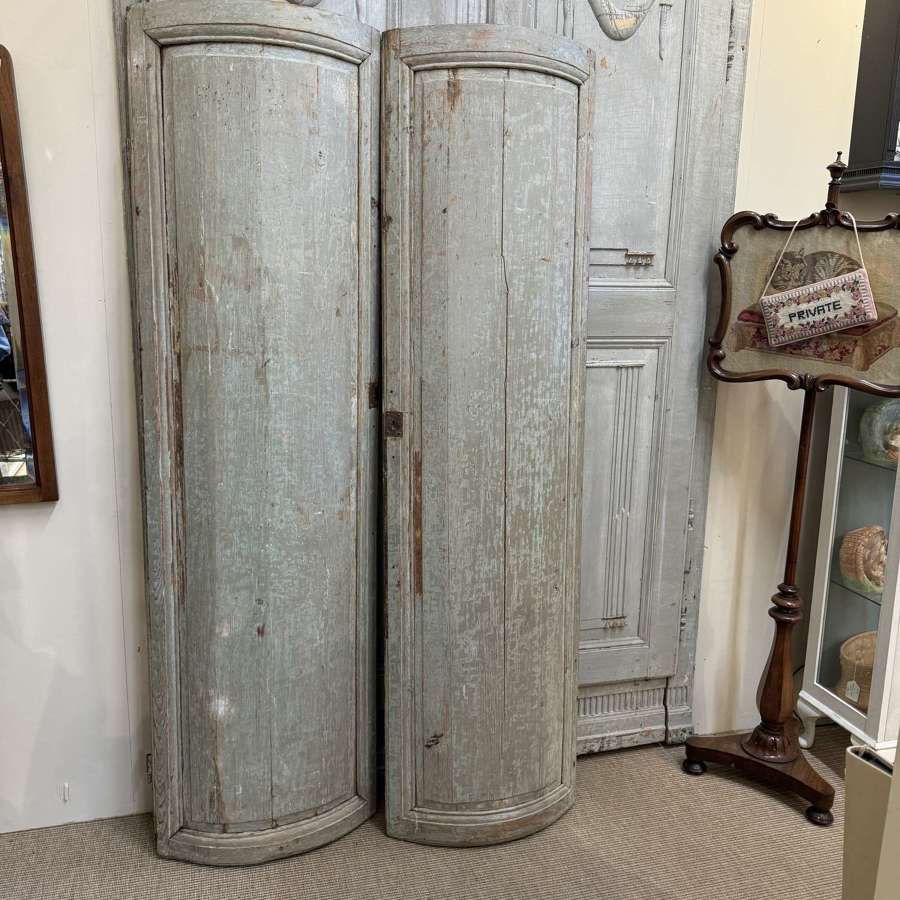 Antique painted doors wonderful patina
