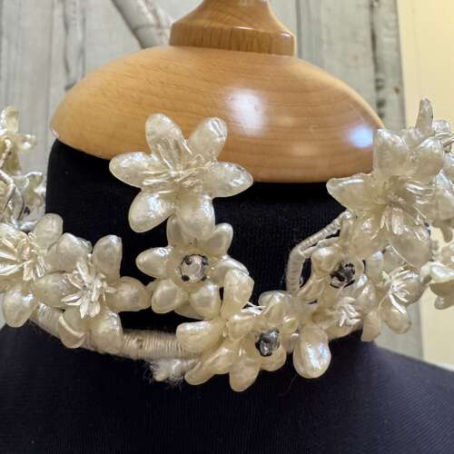 Antique French bride/bridesmaid’s headdress