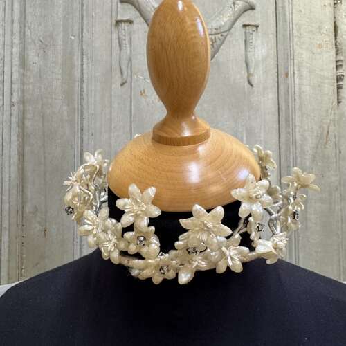 Antique French bride/bridesmaid’s headdress