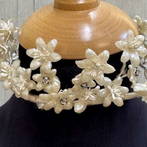 Antique French bride/bridesmaid’s headdress
