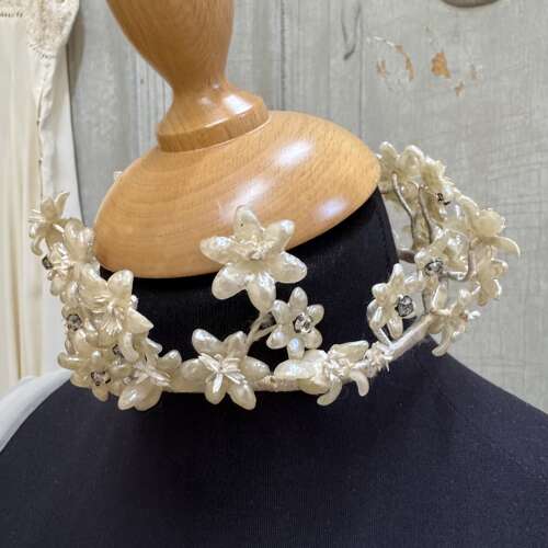 Antique French bride/bridesmaid’s headdress