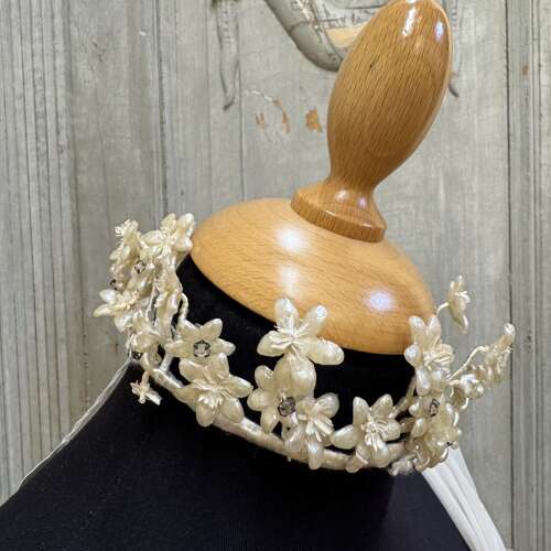 Antique French bride/bridesmaid’s headdress
