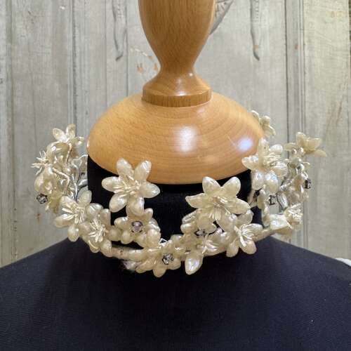 Antique French bride/bridesmaid’s headdress