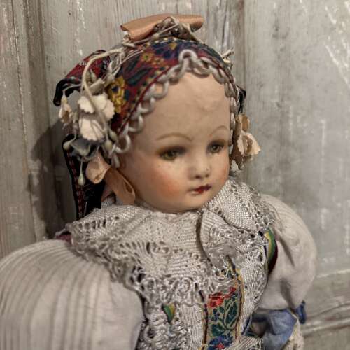 1930’s Czechoslovakian doll in national dress