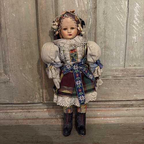 1930’s Czechoslovakian doll in national dress