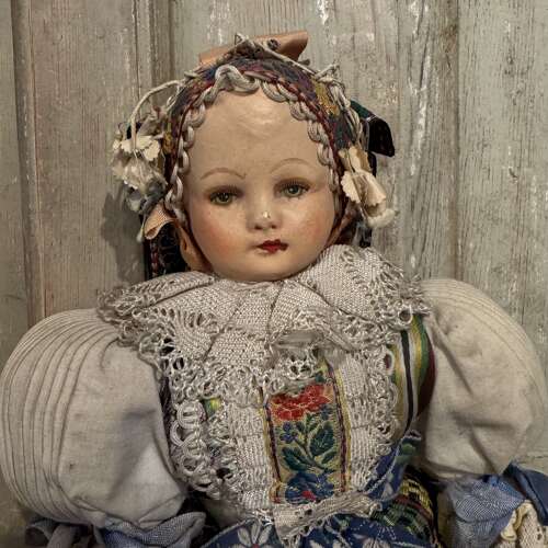 1930’s Czechoslovakian doll in national dress