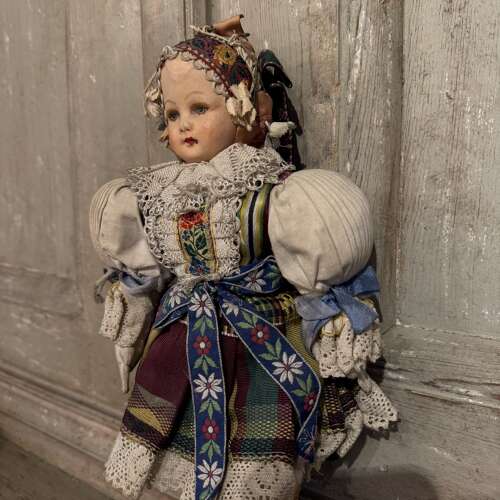 1930’s Czechoslovakian doll in national dress