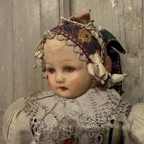 1930’s Czechoslovakian doll in national dress