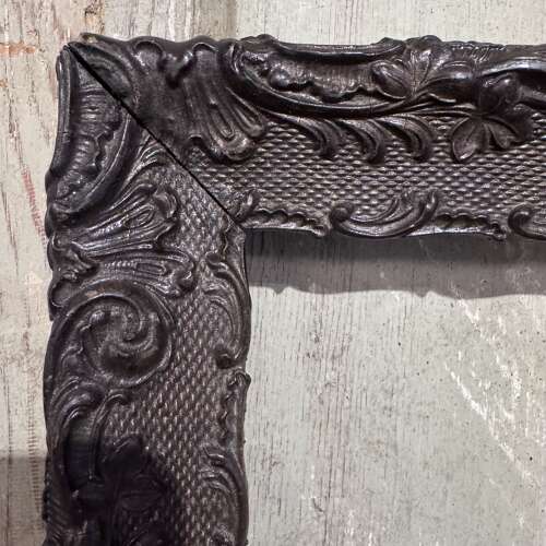 Antique ornate wooden frame