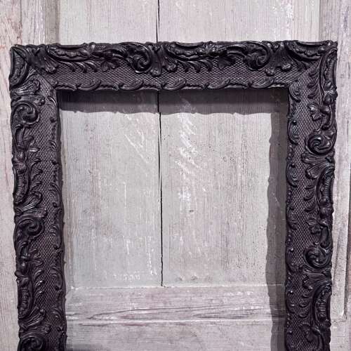 Antique ornate wooden frame