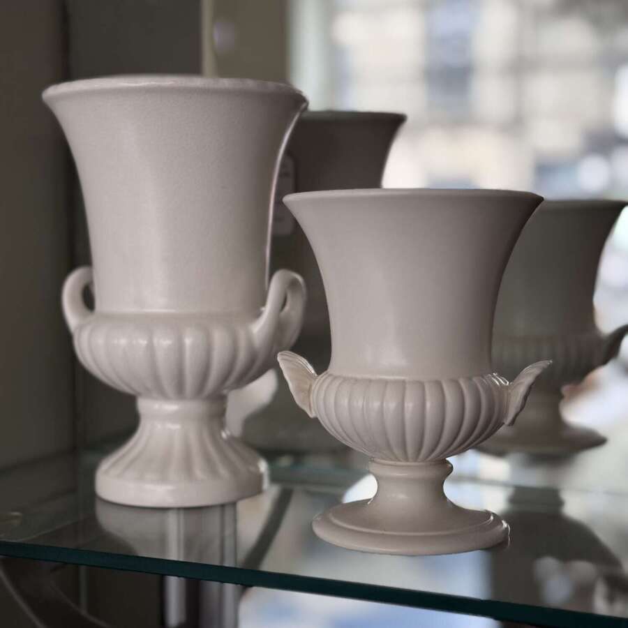Vintage cream Wedgwood Urn vase