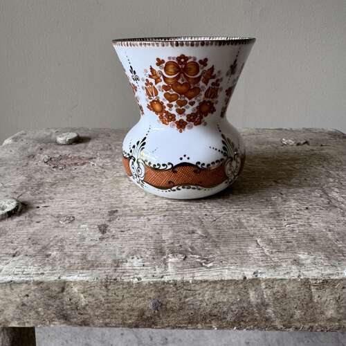 Arta Austrian enamel vase