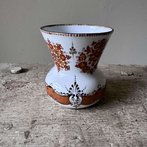 Arta Austrian enamel vase