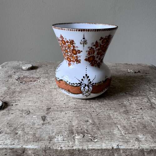 Arta Austrian enamel vase